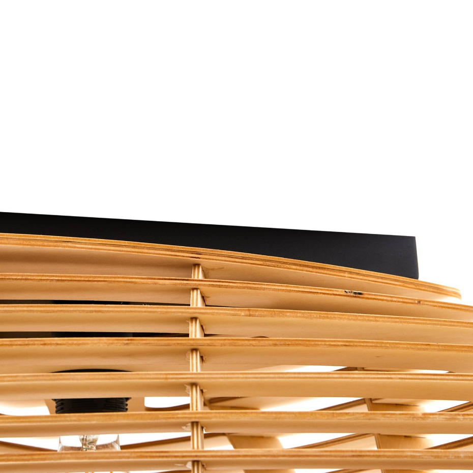 Plafonnier en bois design, Sanza