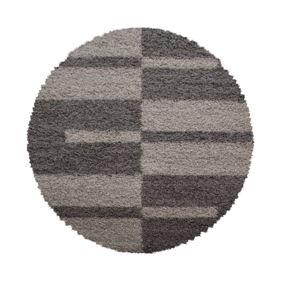 Tapis shaggy à motif géométrique GALA