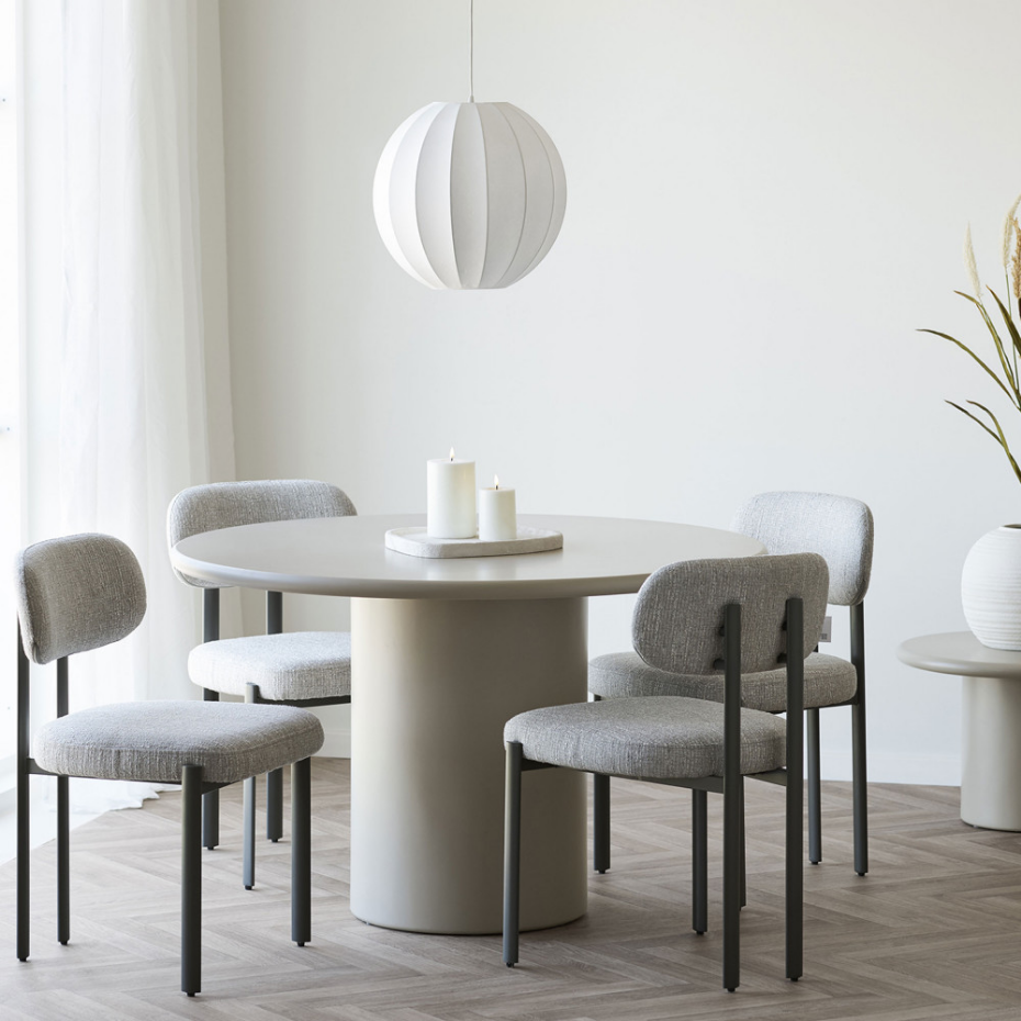 Suspension ronde en soie ø40cm- CONVENTRY