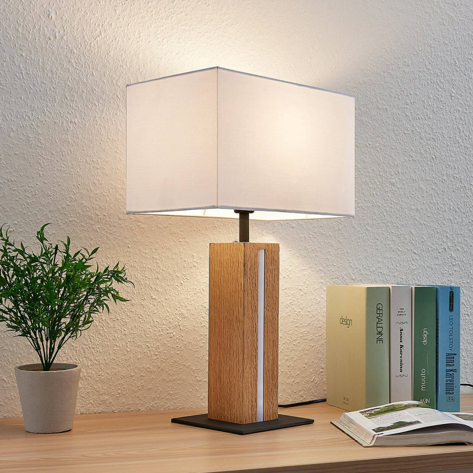 Lampe à poser en textile moderne, Garry