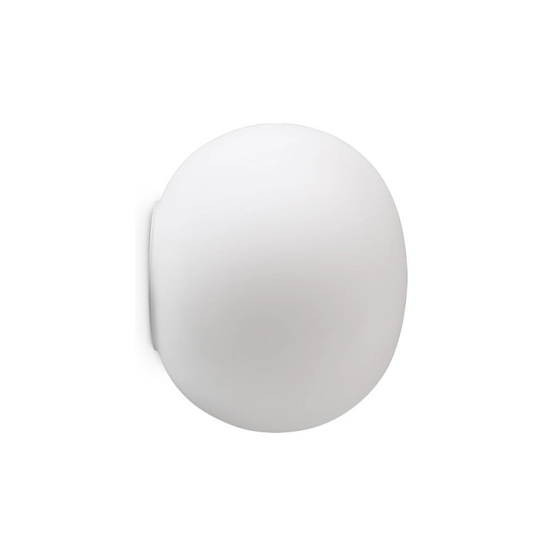 Applique Globe verre soufflé D20 Coton