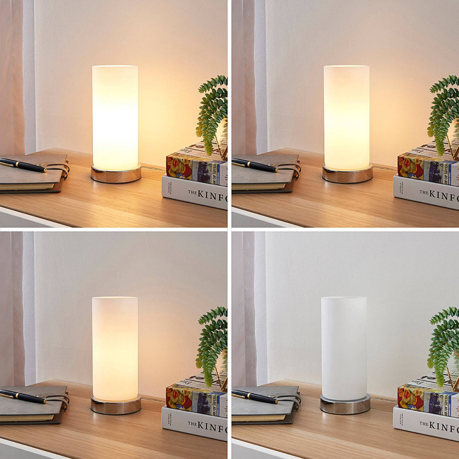 Lampe à poser en verre moderne, Elianna
