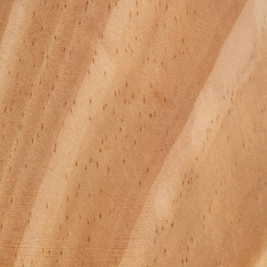 Lampe à poser verre cannelé et bois TRAVIS