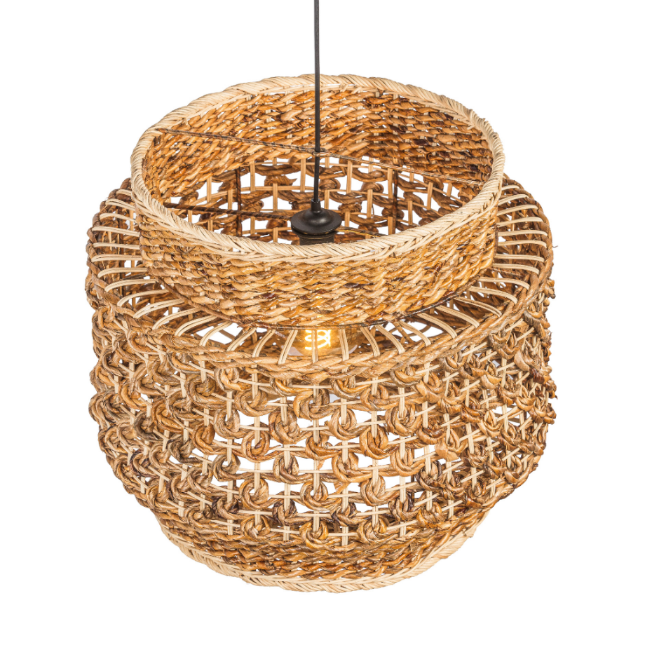 Suspension en feuilles de bananier TINA