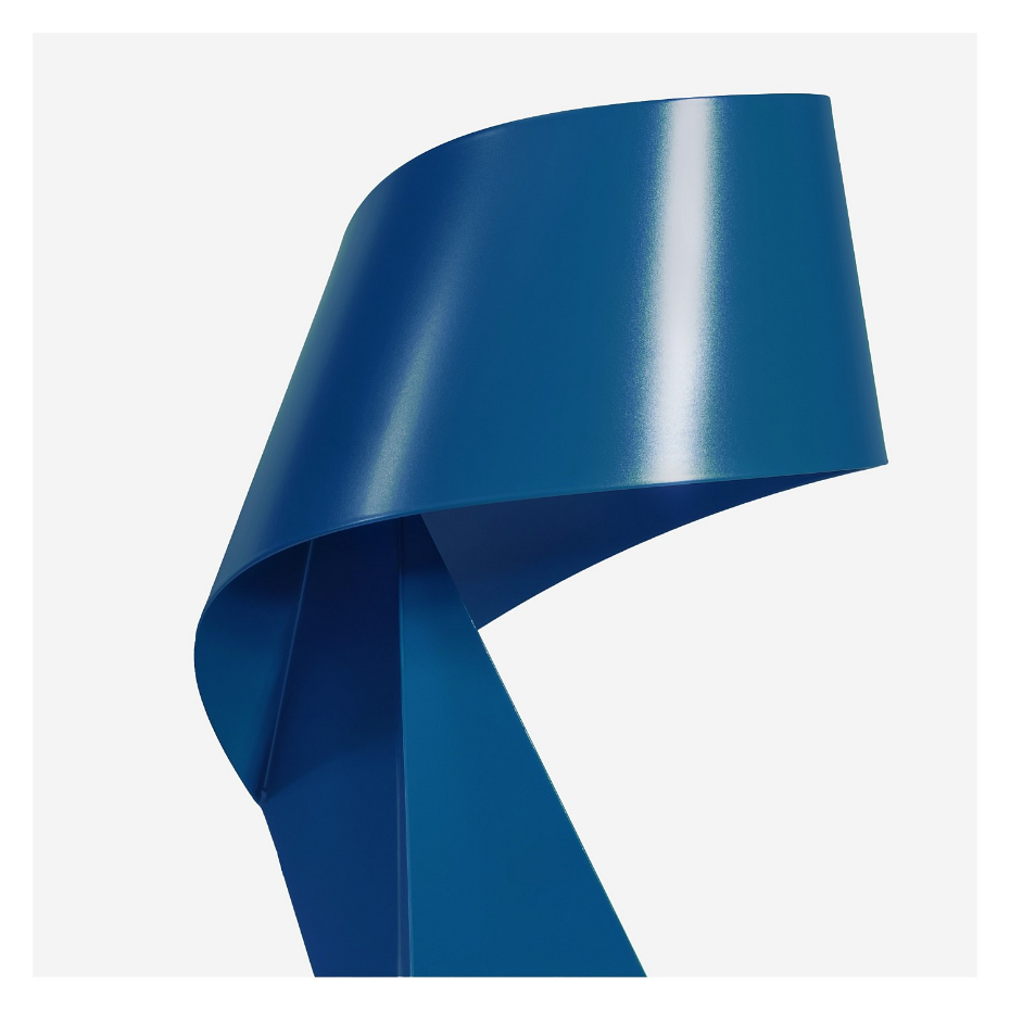 Lampe de table en métal RIBBON