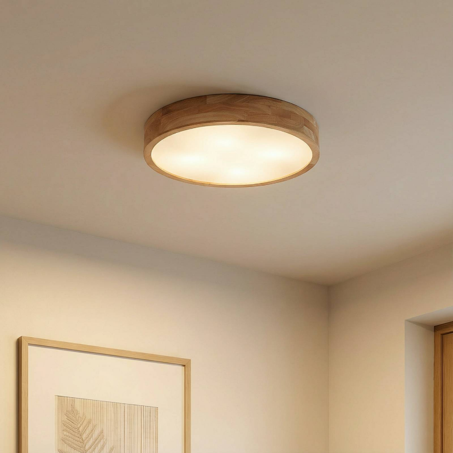 Plafonnier en bois traditionnel, Tanju