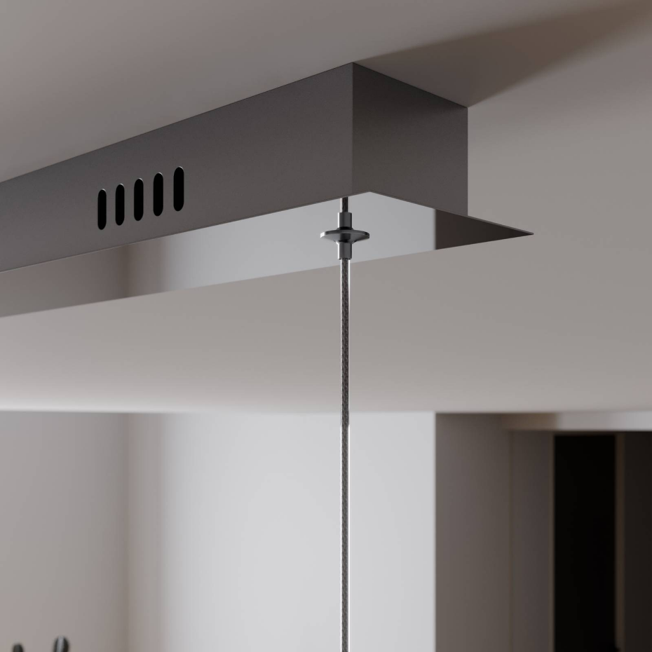 Suspension en verre moderneLED, Hayley