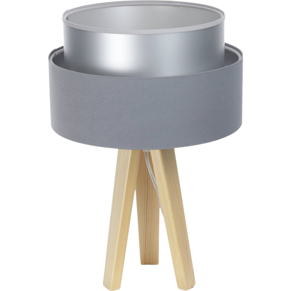 Lampe à poser ronde en PVC Duo ellegant