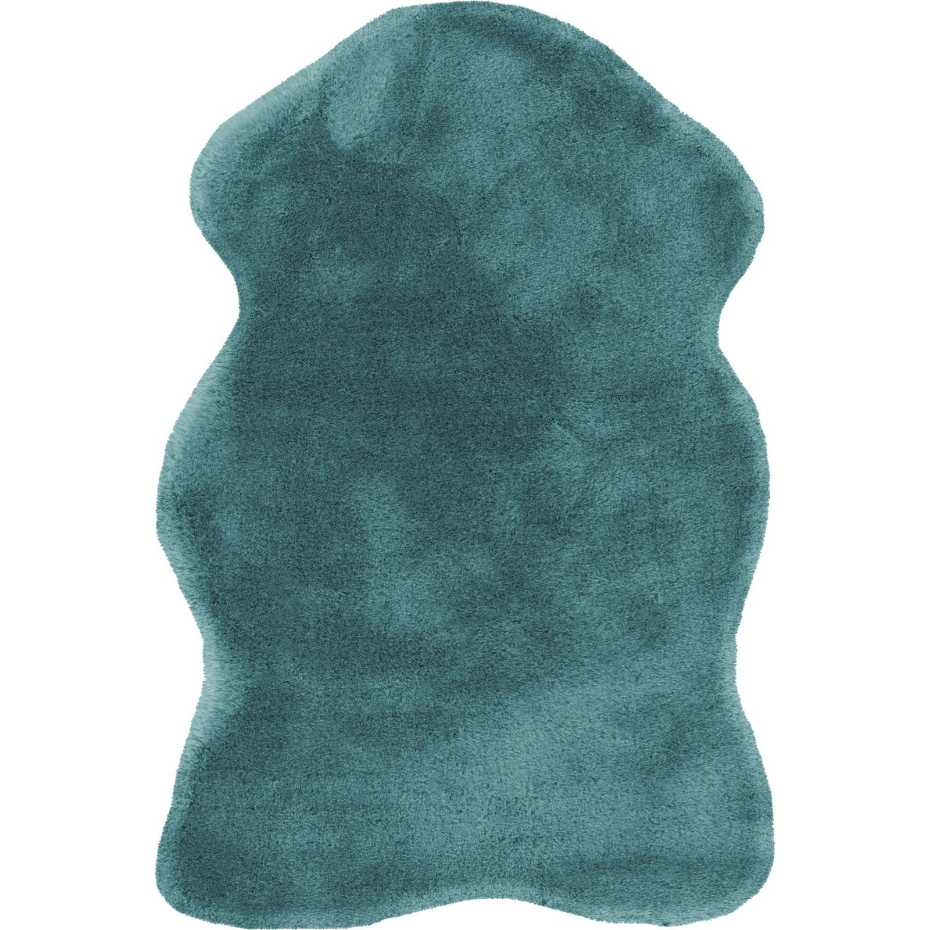 Tapis en polyester effet forme peau