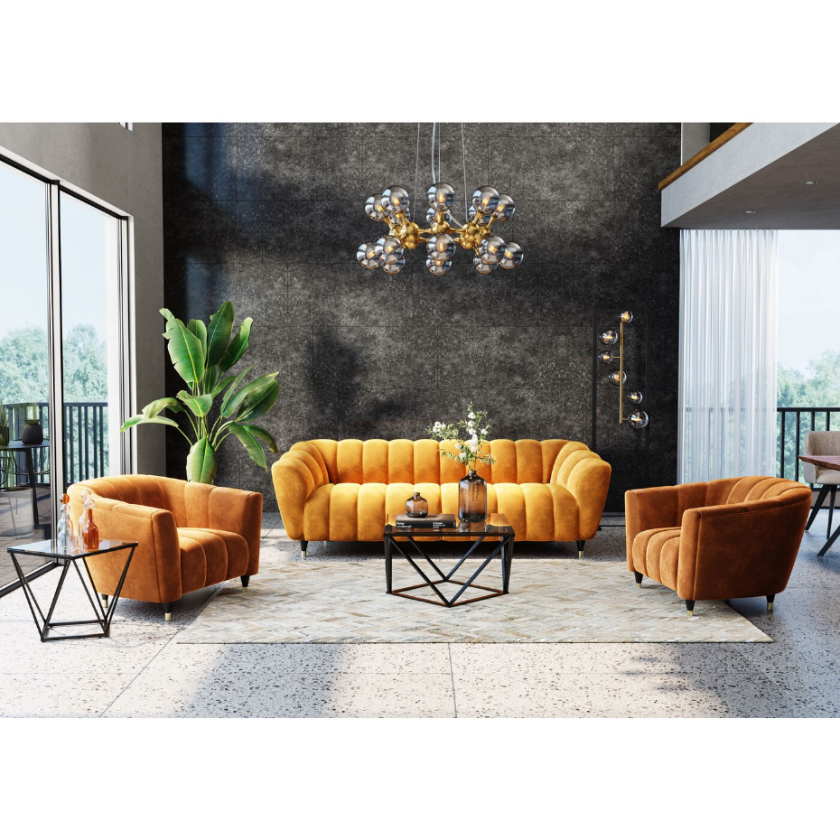 Suspension 18 abat-jours en verre, ATOMIC BALLS
