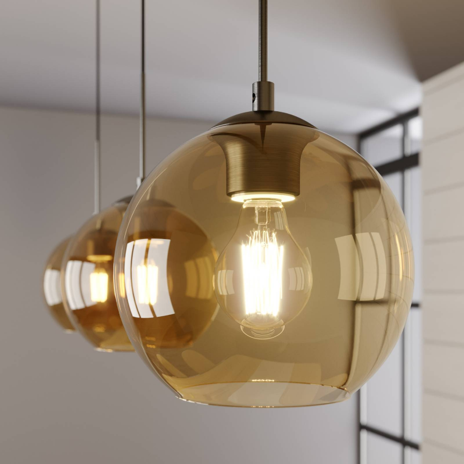 Suspension en verre moderne, Sofian
