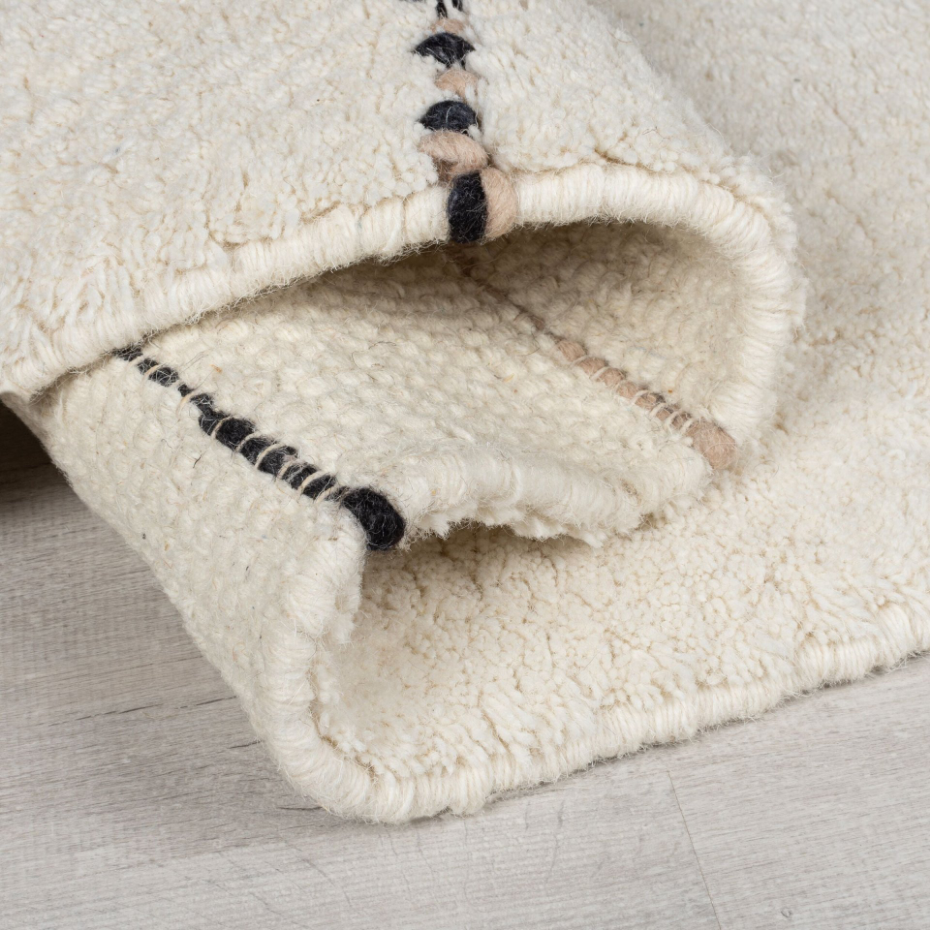 Tapis salon et chambre pure laine KOOKY