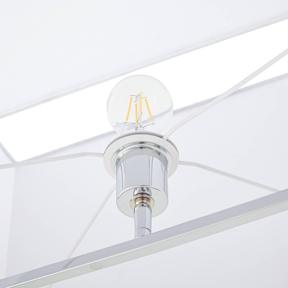 Lampadaire en métal moderne, Evaine
