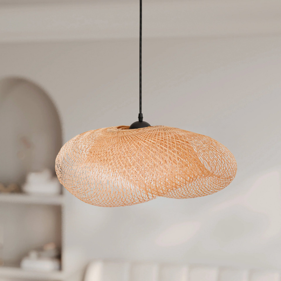 Suspension en bambou D60 cm - ANYA