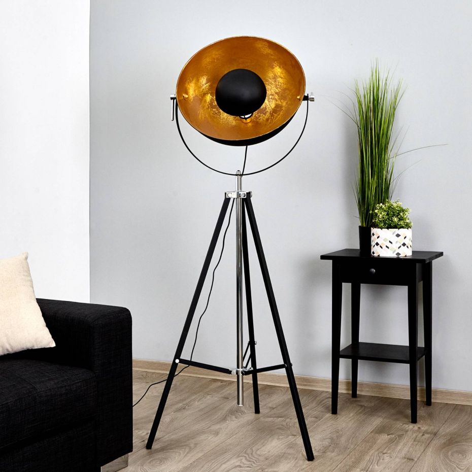 Lampadaire en métal moderne, Mineva