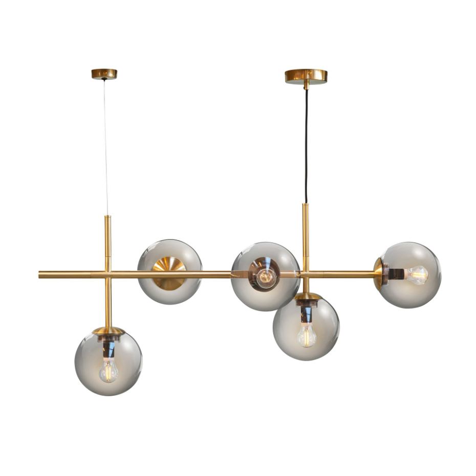 Suspension en Verre et Métal COMO