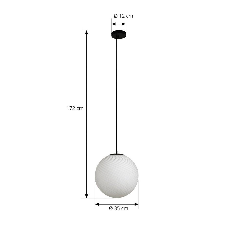 Suspension en verre moderne, Kestralia