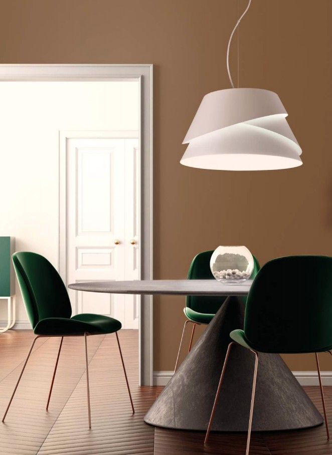 Suspension en métal design, D.52 , ALBORAN