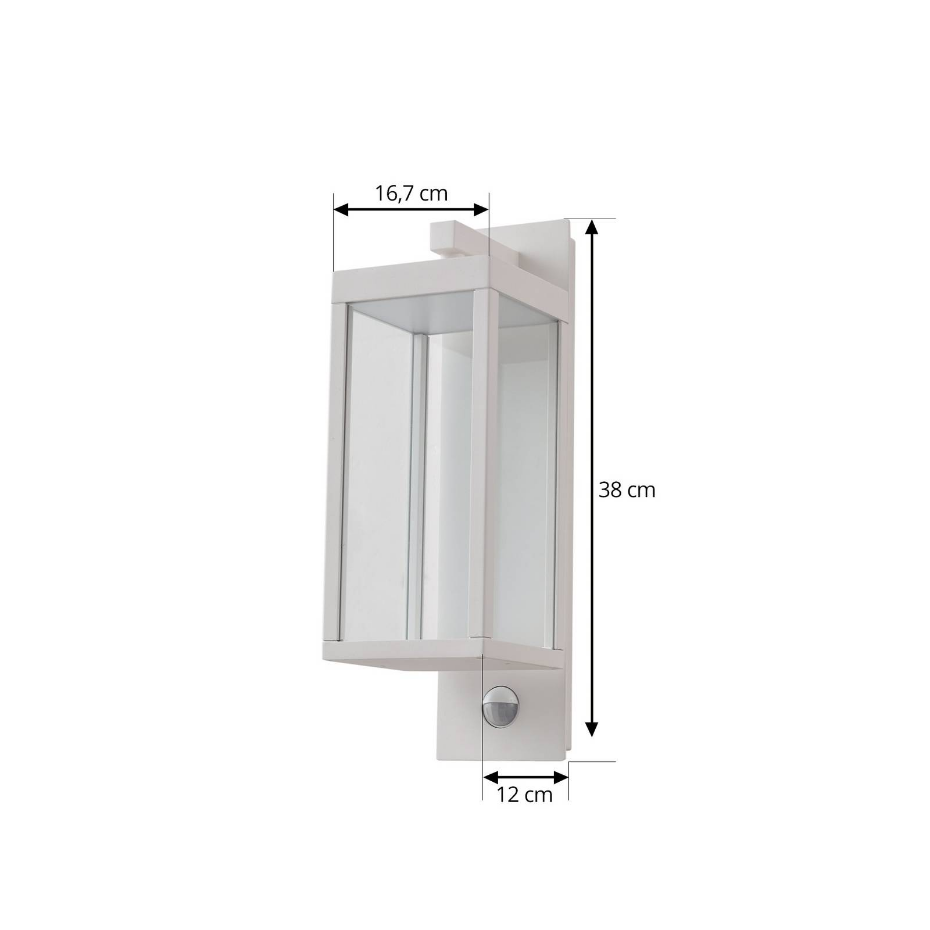 Applique extérieure en aluminium moderneLED