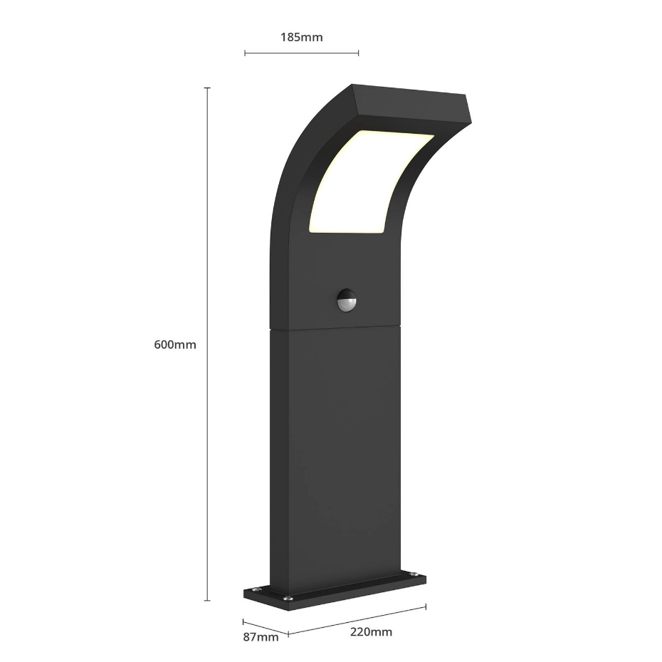 Luminaire extérieur en aluminium moderneLED