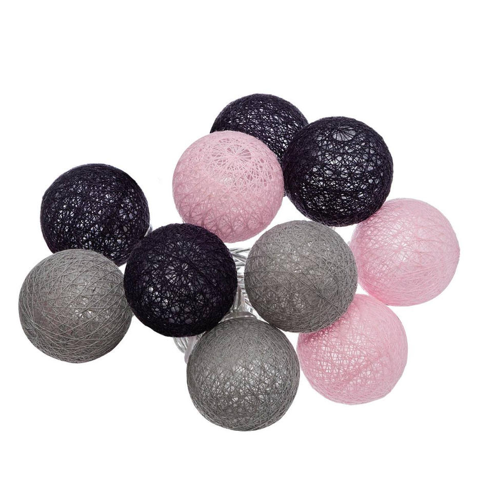 Guirlande LED 10 boules