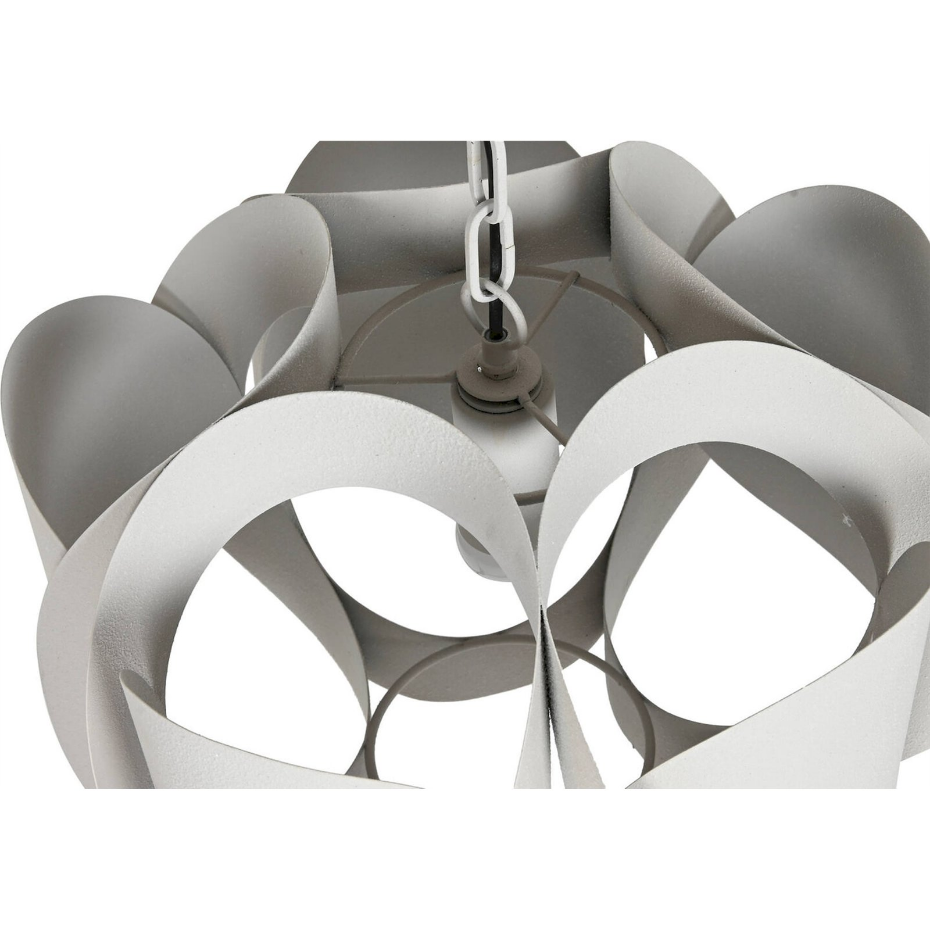 Suspension ronde en métal effet froissé Moderno Rugoso Toyso