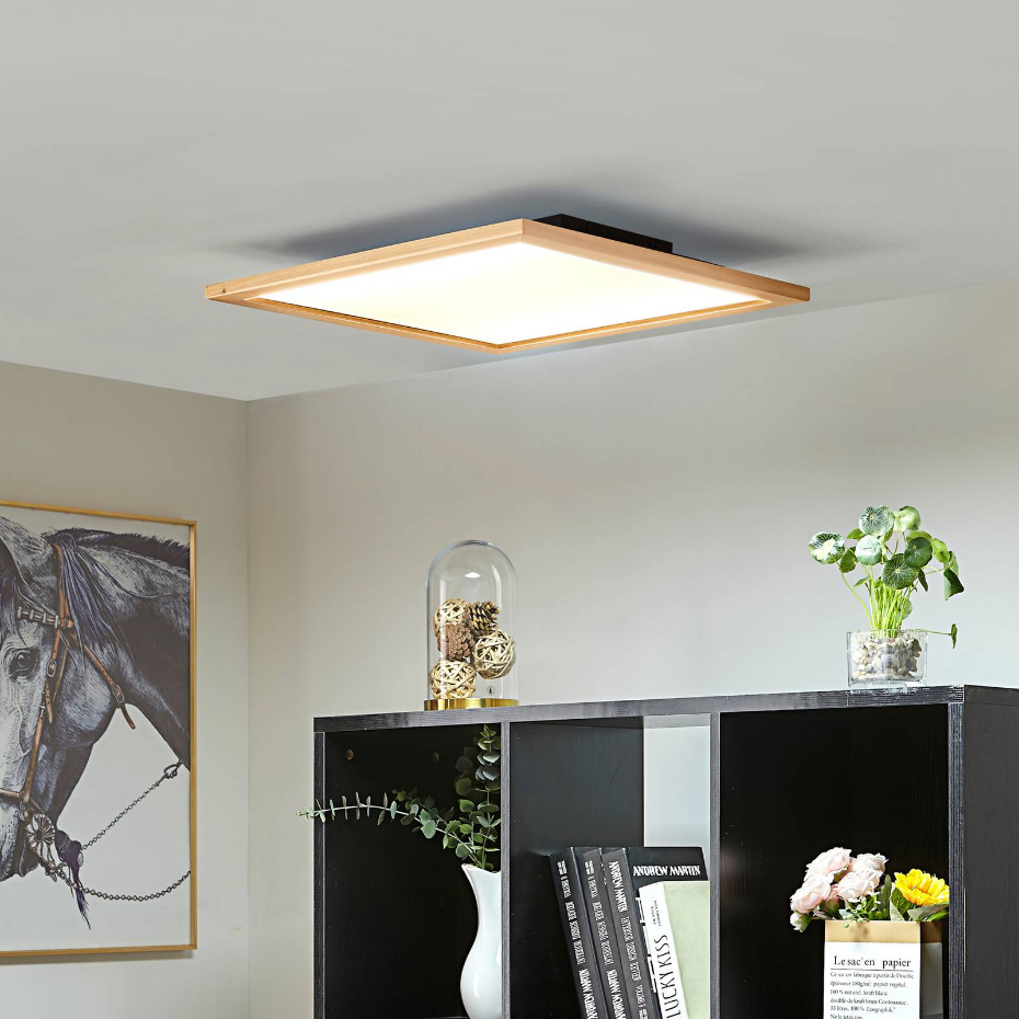 Plafonnier en bois traditionnelLED, Joren