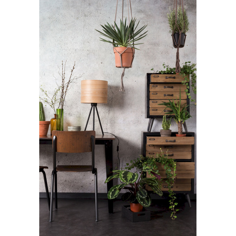 Lampe design en bois bohème, WOODLAND