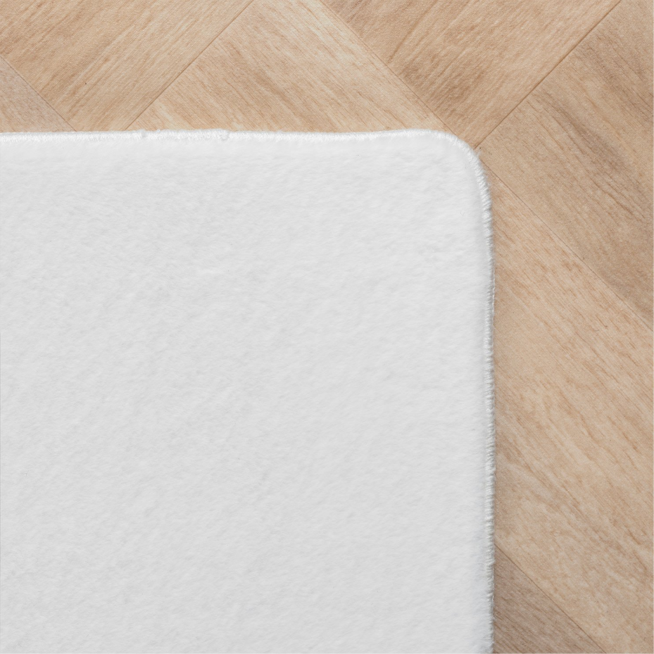 Tapis de salon uni doux ALBA