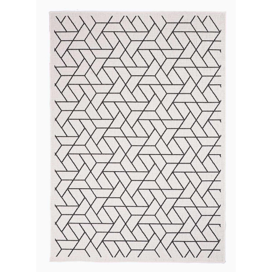 Tapis extérieur, kilim reversible LYN2 R REVERSIBLE