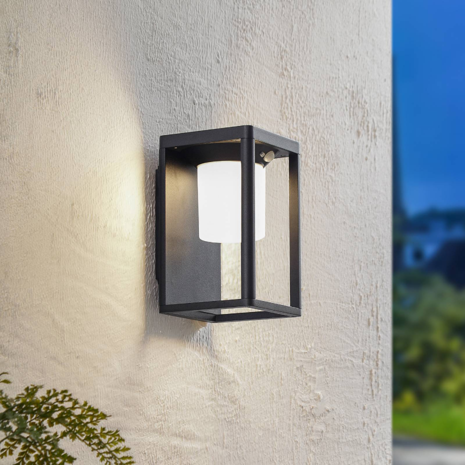 Lampe solaire extérieure en aluminiumLED