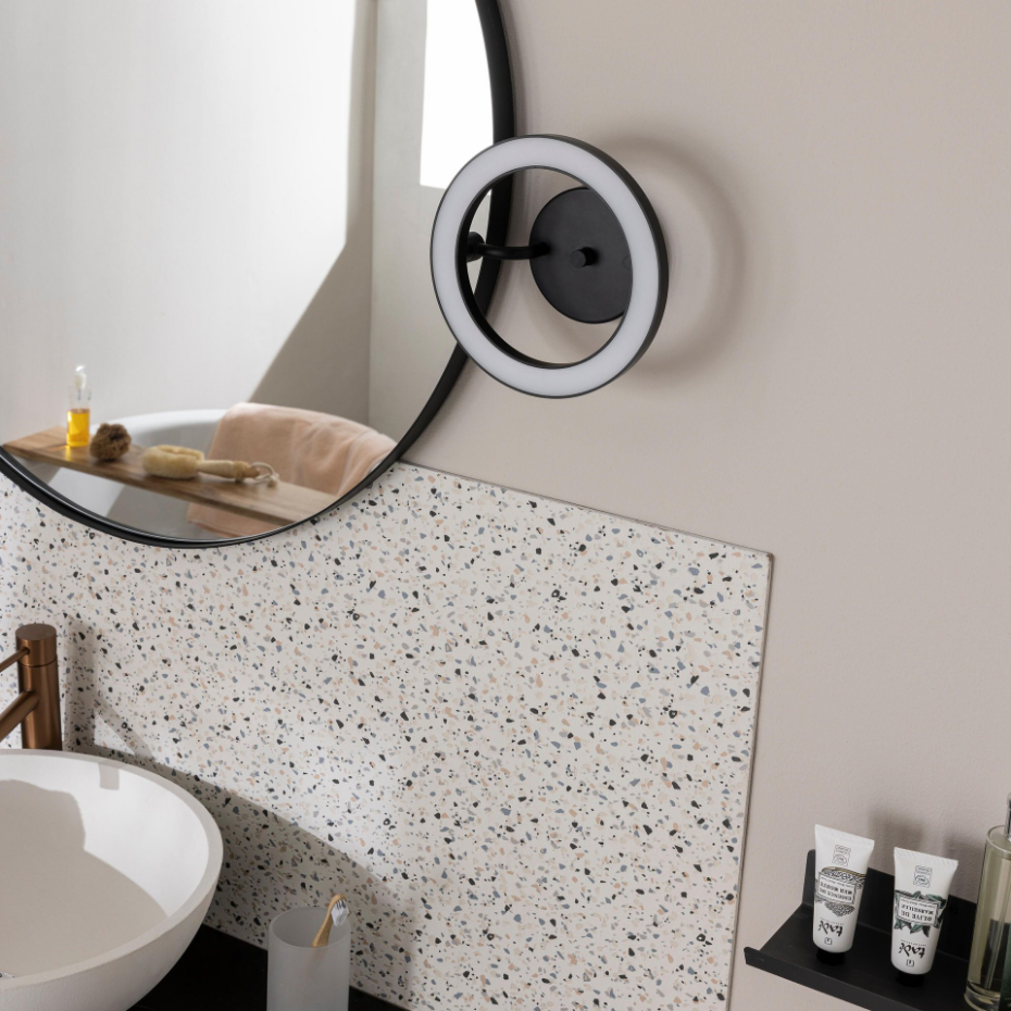 Applique miroir LED rechargeable, JAFNA