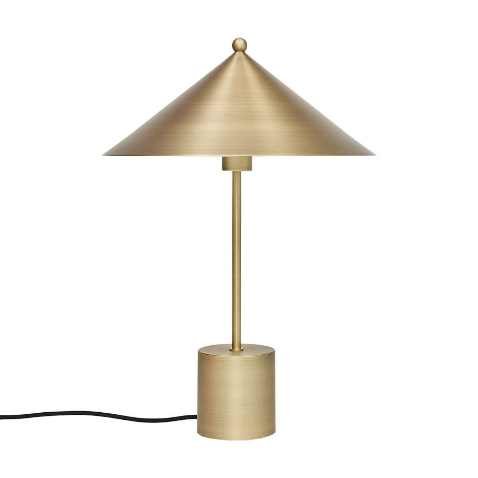 Lampe en métal avec abat-jour