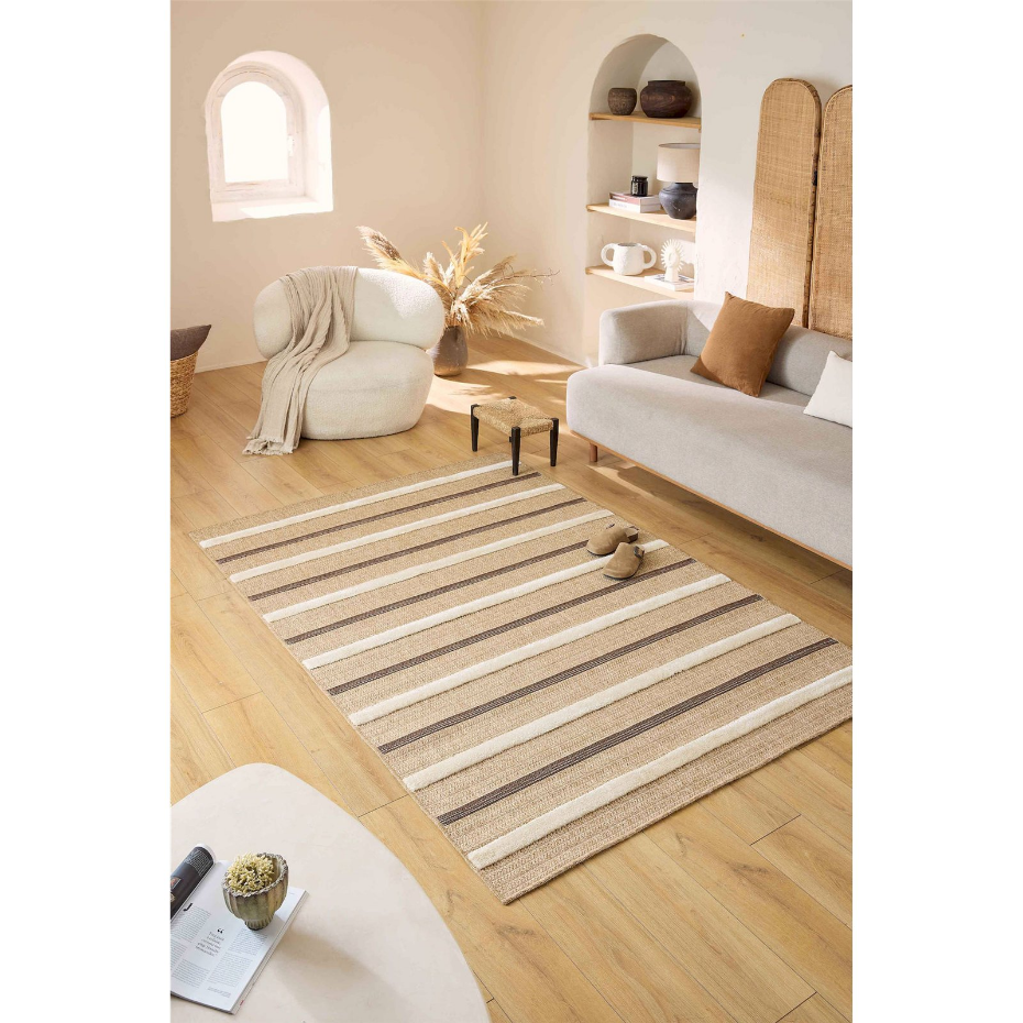 Tapis rectangulaire en polypropylène Palma