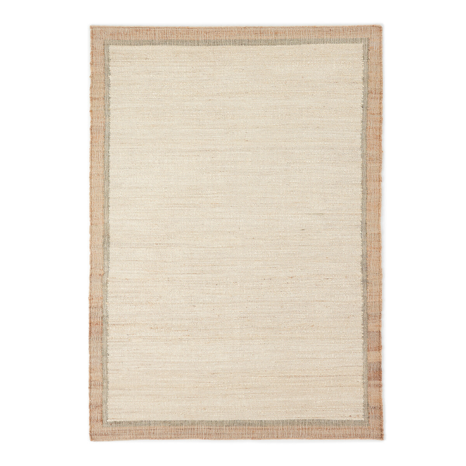Tapis jute, tissé main, Ishika
