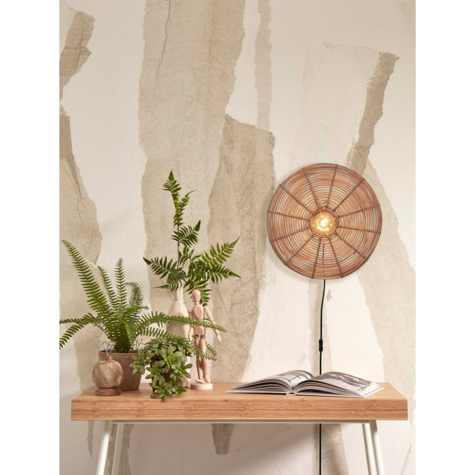 Lampe Murale Rotin TANAMI
