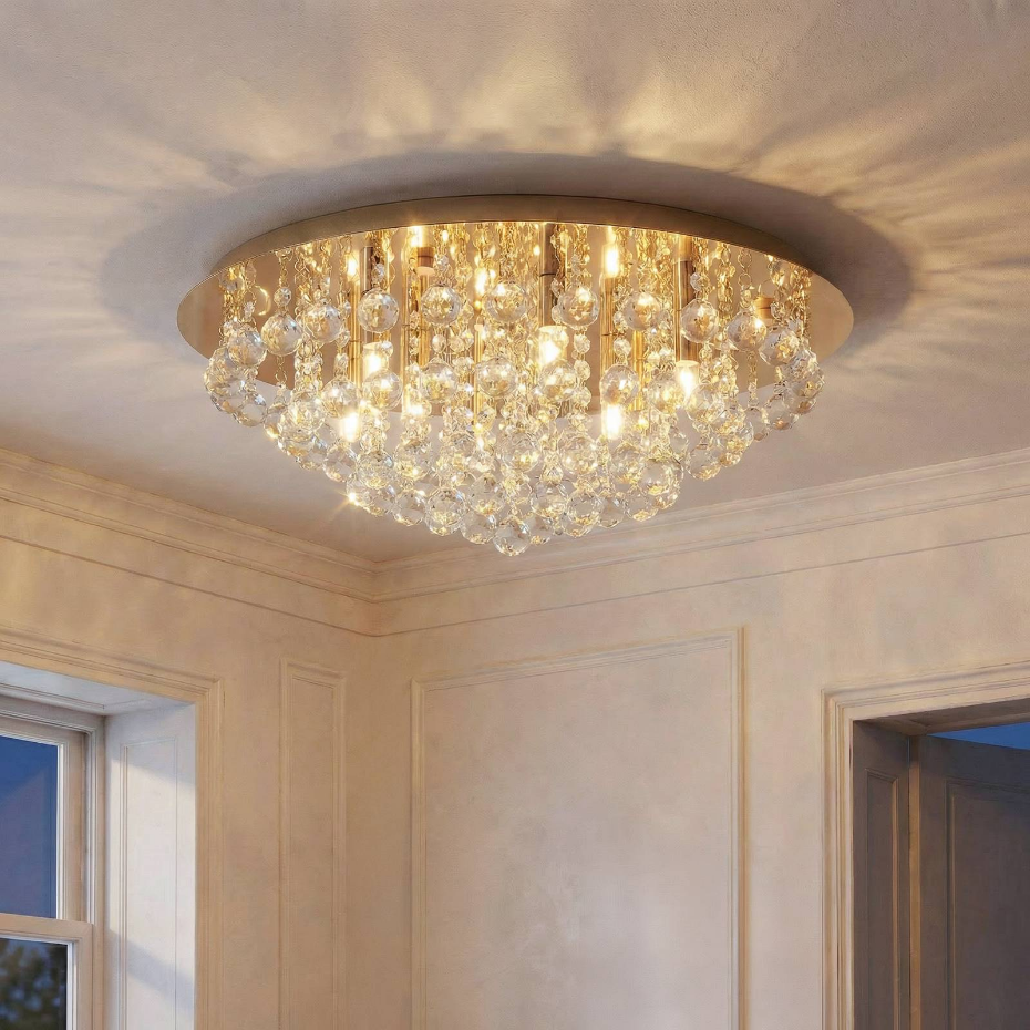 Plafonnier en cristal moderne, Gillion