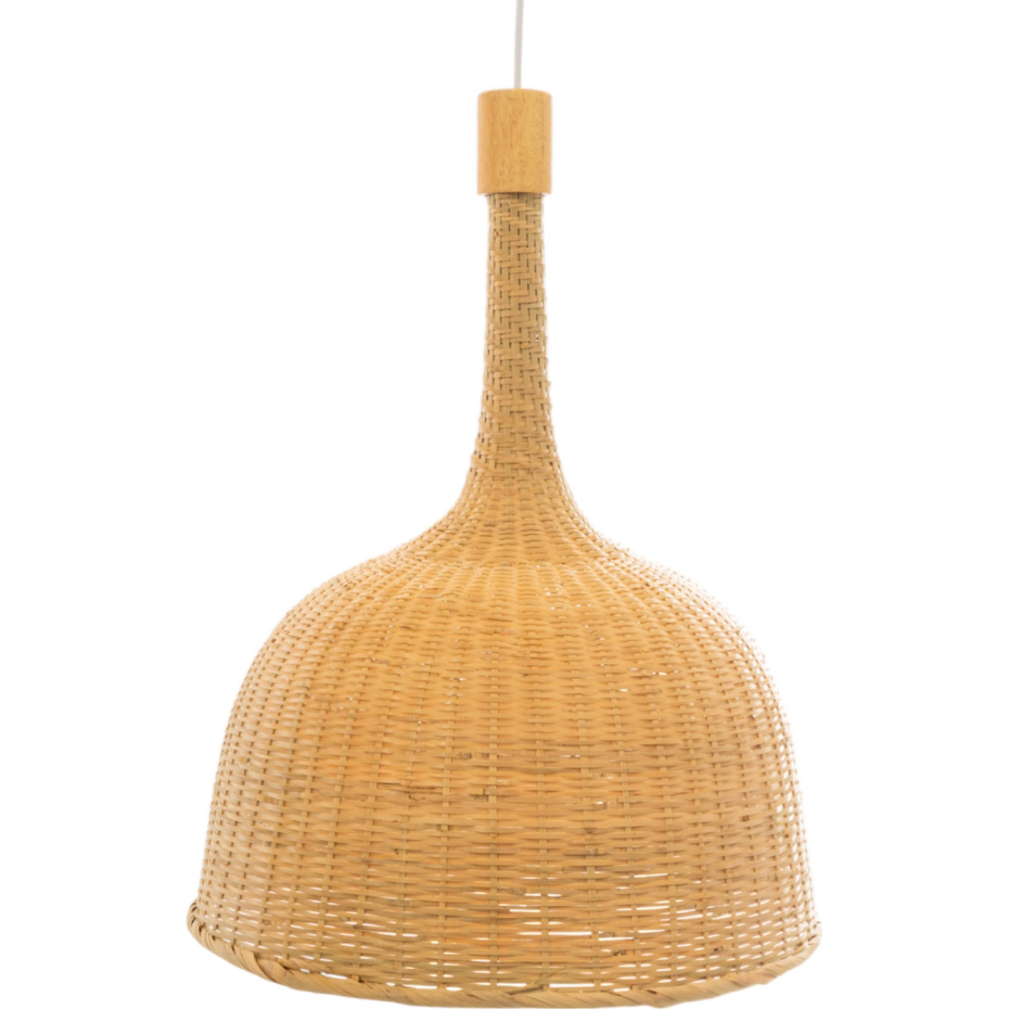 Suspension ronde en bambou