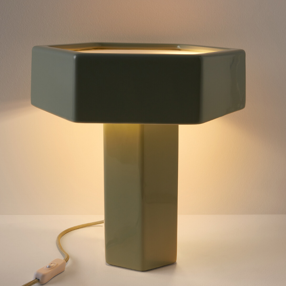 Lampe à poser en céramique, ACIA