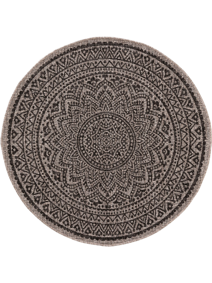 Tapis d'extérieur & intérieur rond CLEO