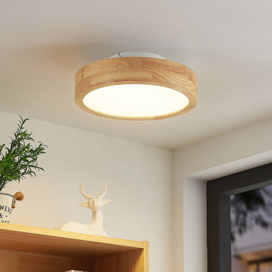 Plafonnier en bois moderneLED, Lanira