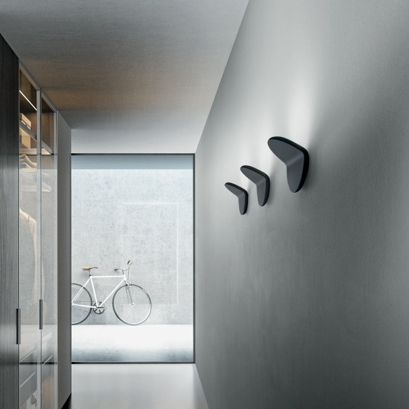 Applique Murale Led Noire Plug