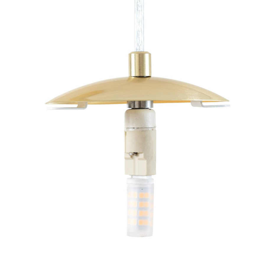 Suspension en verre moderne, Lunelle