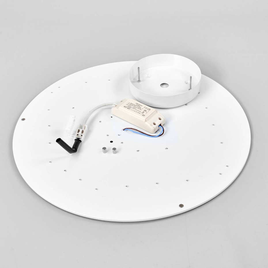 Plafonnier en textile moderneLED, Saira