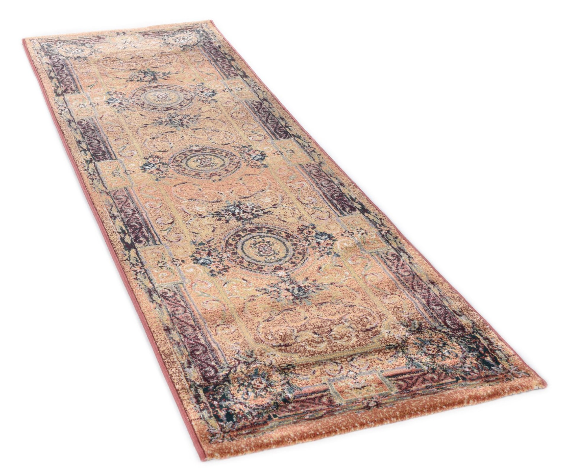 Tapis Gabiro Medaillon, tissé, rond