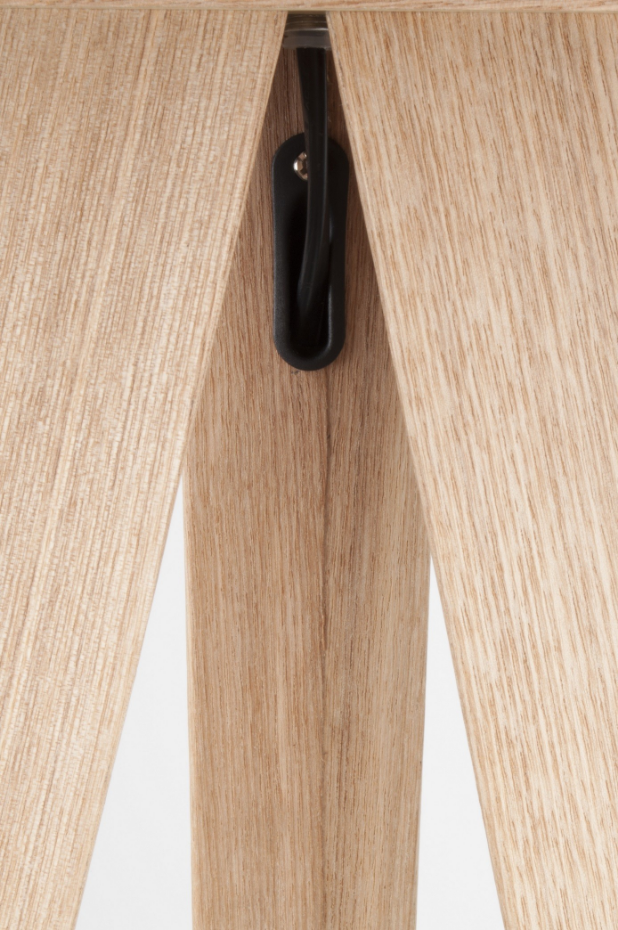 Lampadaire design en bois scandinave, TRIPOD WOOD
