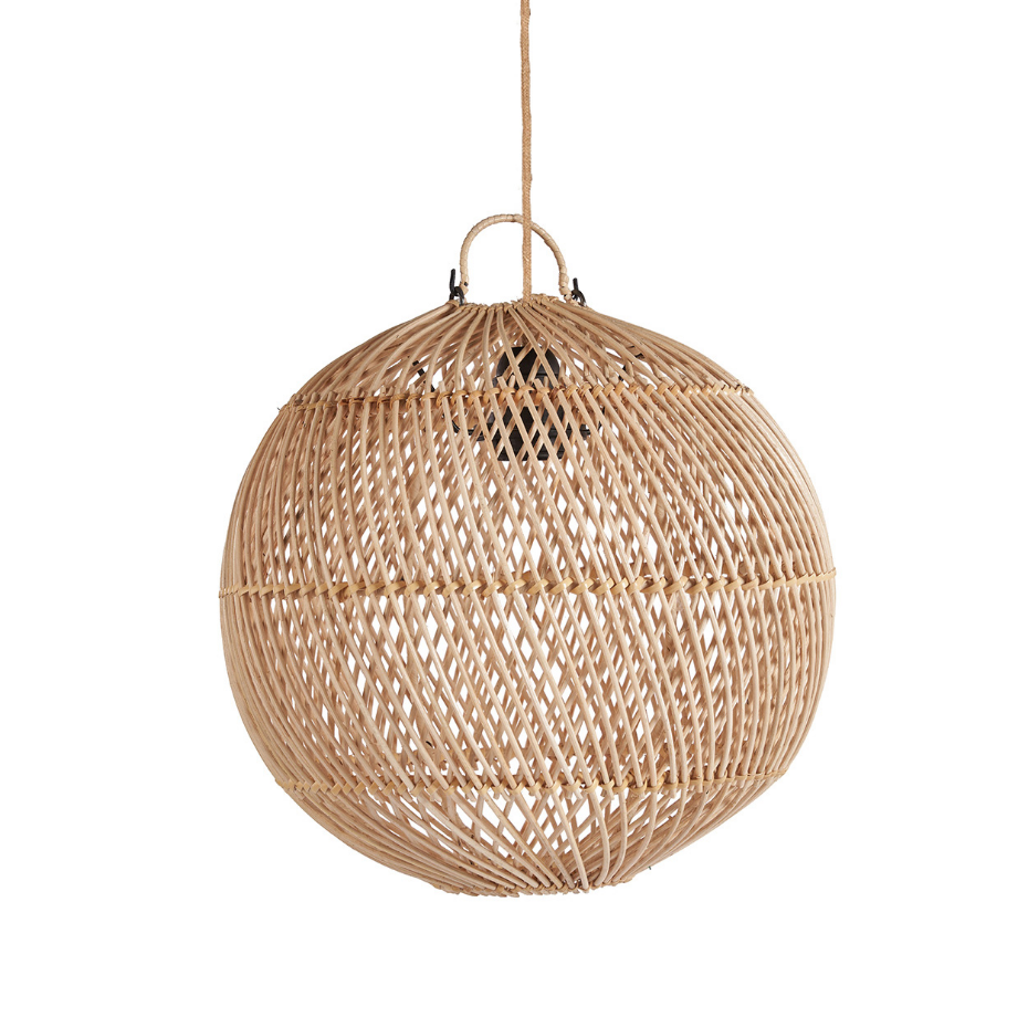 Suspension en rotin BUBBLE