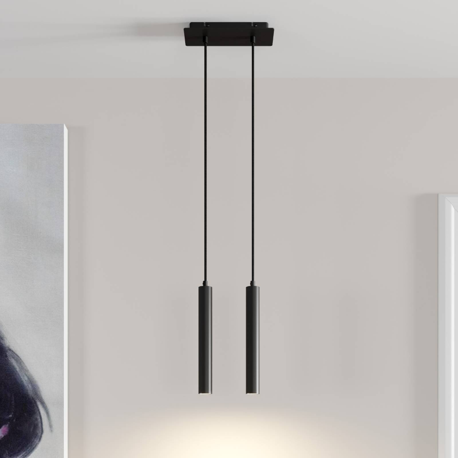 Suspension en aluminium moderneLED, Franka