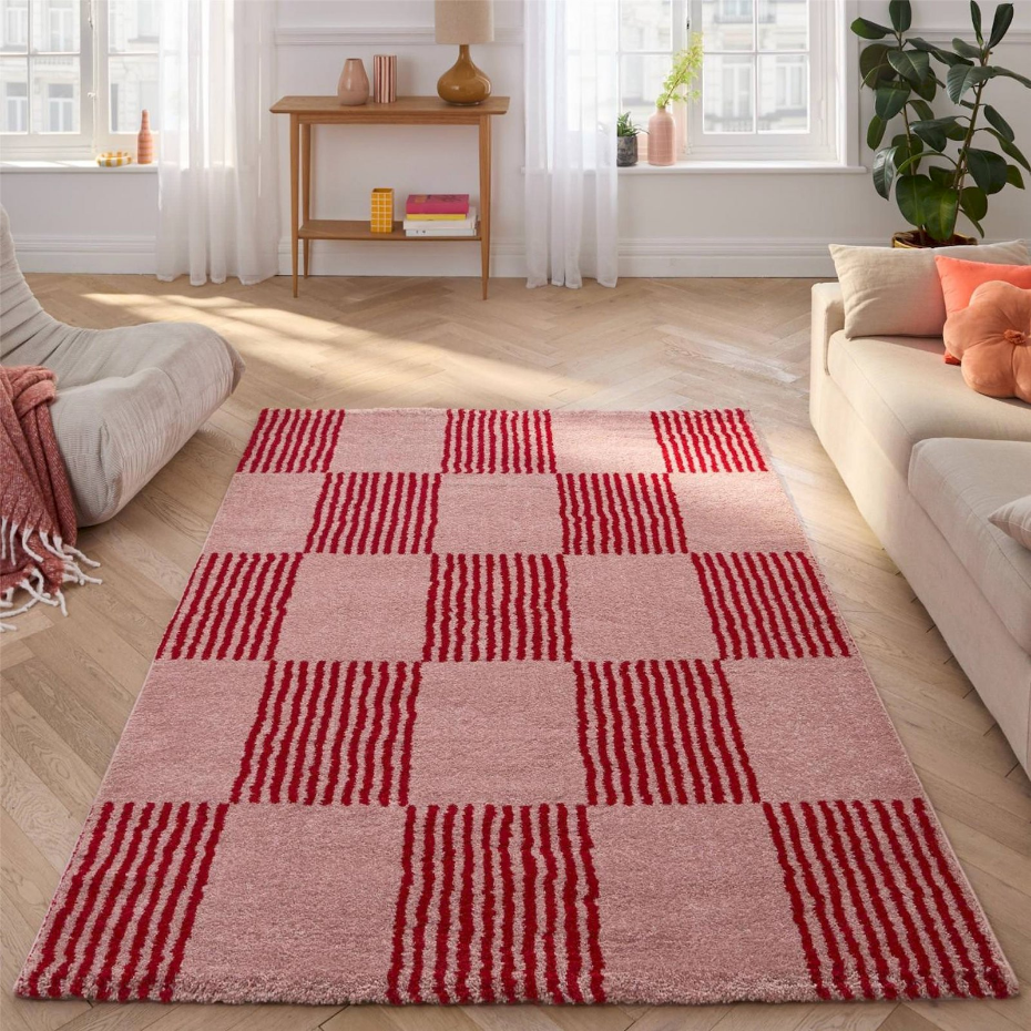 Tapis rectangulaire en polypropylène GROOVY