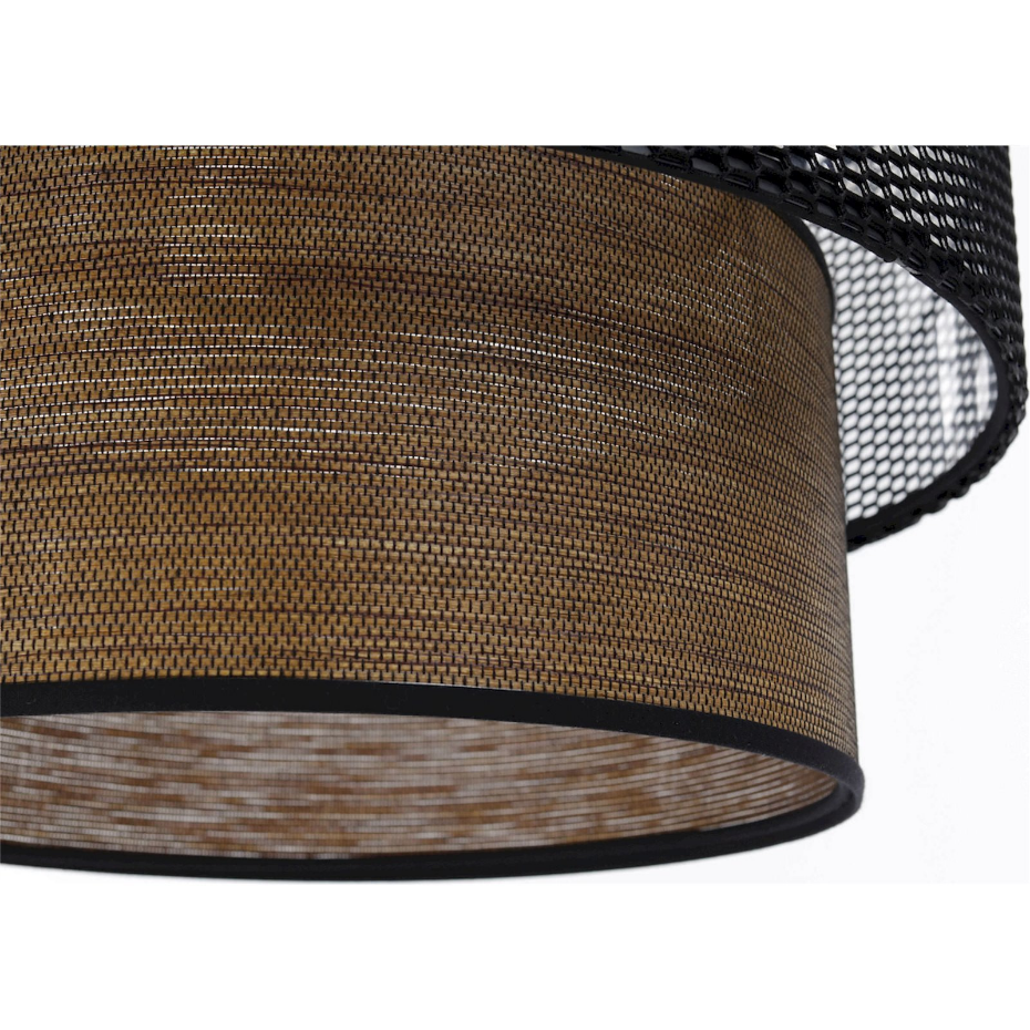Suspension extérieure en tissu et rotin Doblo